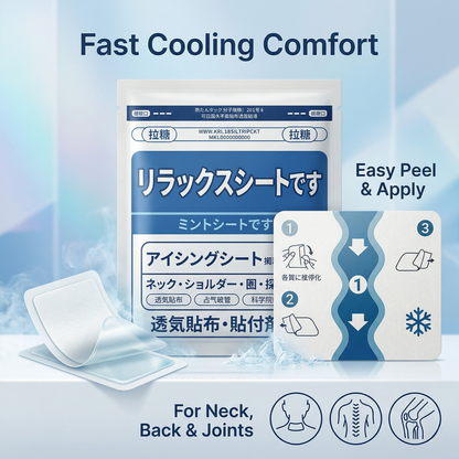 Cooling Relief Patch for Neck, Back & Joints - Nuvora
