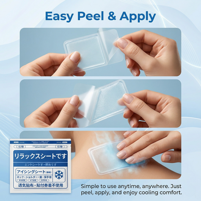 Cooling Relief Patch for Neck, Back & Joints - Nuvora